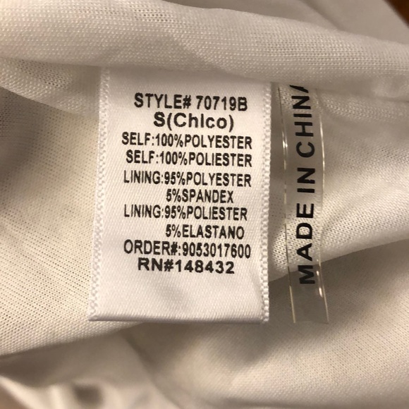 Floral Faux Wrap Dress Size Small - Picture 6 of 8